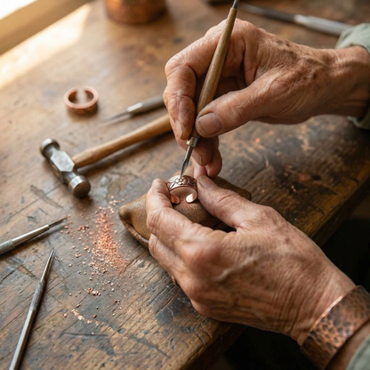 Vera's Copper Ring