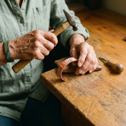 Vera's Thorn Copper Bracelet
